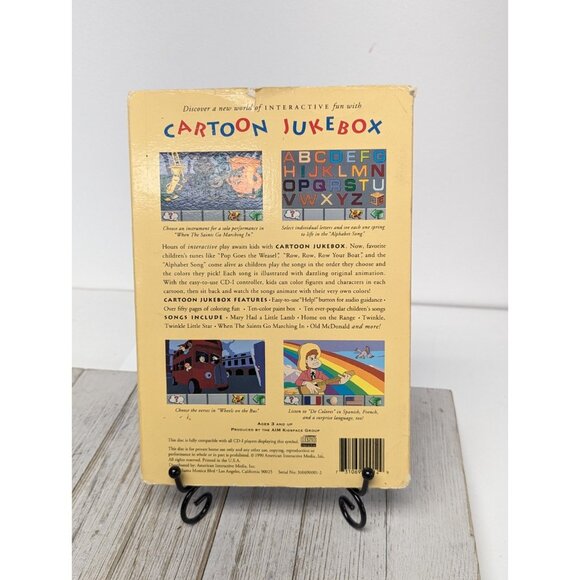 Cartoon Jukebox Interactive Compact Disc Phillips CD-i - Picture 2 of 7